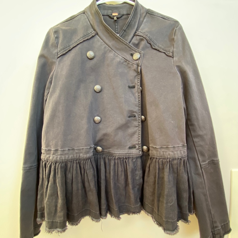Free People Military Jacket